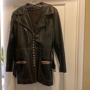 Vintage leather jacket